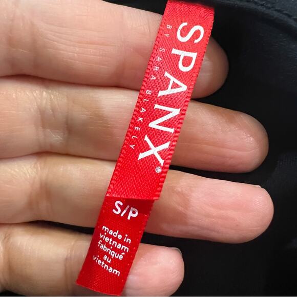 Spanx The Perfect Black Pant Ponte Knit Skinny Pants Size S - Picture 5 of 16